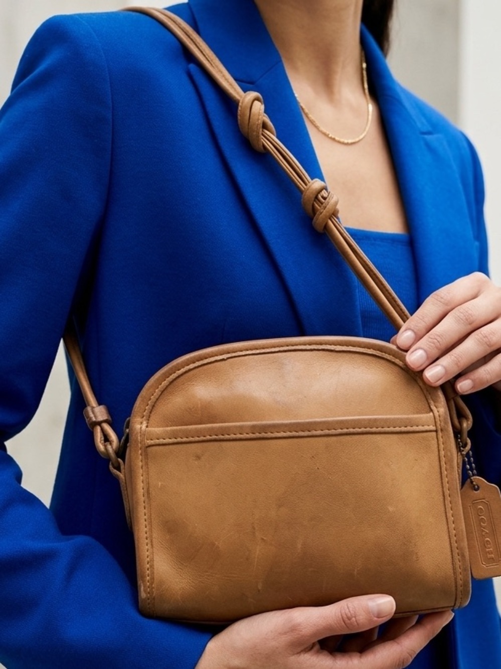 Coach Leather Crossbody Bag